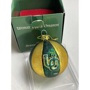 Scottish Christmas ultimate sports ornament University of Oregon U of O ducks